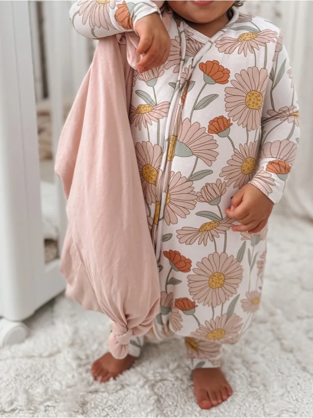 GÜNAMUNA Beauty Floral Footie Sleep Bag 1.0 TOG 3-6M NWT Sealed
